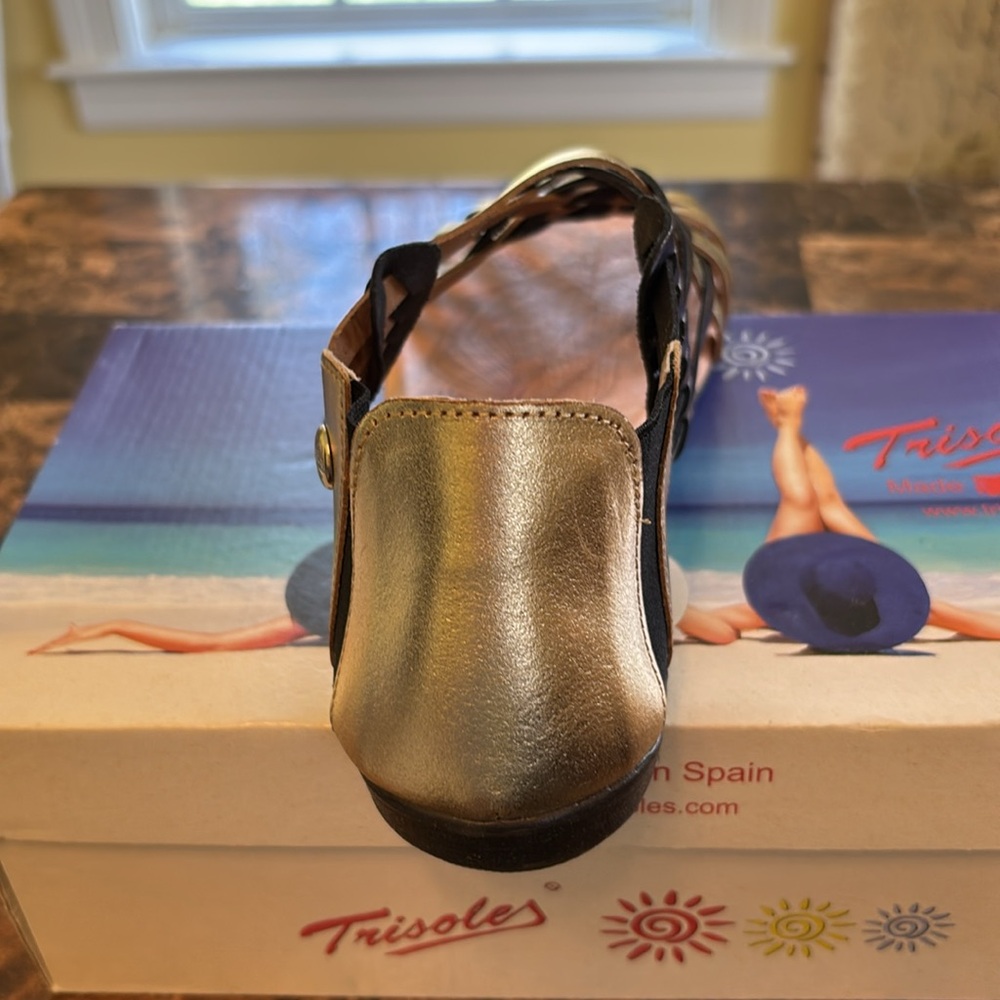 Trisoles Woven Sandle Made In Spain - Picture 3 of 10